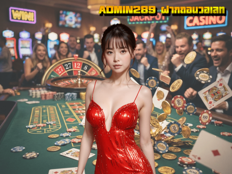 ADMIN289 ฝากถอนวอเลท สล็อตเว็บตรงแตกง่าย โดนใจสายปั่น ไม่มีขั้นต่ำ